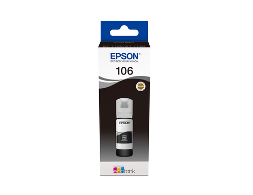 106 ECOTANK PHOTO BLACK K BOTTLE 1 X 70 ML – Epson