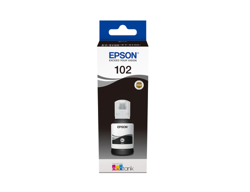 102 ECOTANK BLACK K BOTTLE 1 X 127ML – Epson
