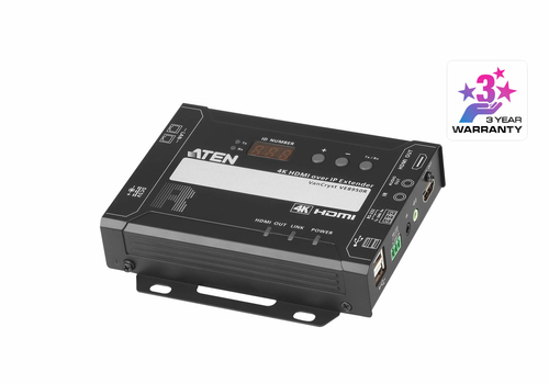 VE8950R-AT-E 4K HDMI over IP Receiver – ATEN