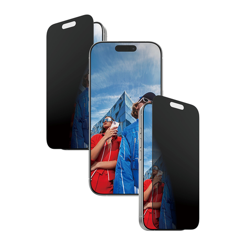2-WAY PRIVACY SCREEN PROTECTOR IPHONE 16 PRO ULTRA-WIDE FIT W. – PanzerGlass