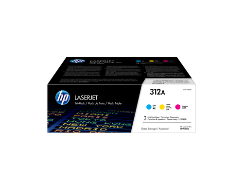 TONER CARTRIDGE 312A C/Y/M TRIPLE PACK – HP Inc