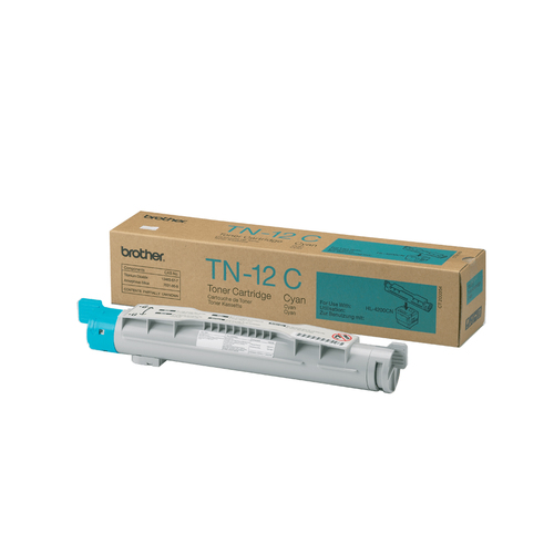 Brother TN12C - Cyan - original - toner cartridge - for Brother HL-4200CN – Brother