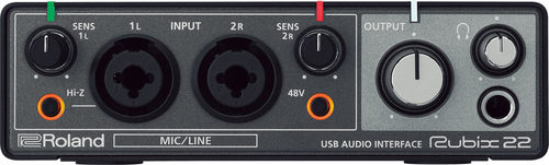 2-in/2-out USB audio interface – Roland Systems Group