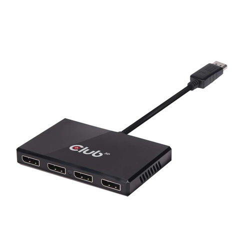 Multi Stream Transport Hub DisplayPort 1.2 Quad Monitor – Club 3D