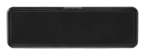 Wall mount loudspeaker with bracket allowing for horizontal / vertical wall or ceiling mounting. Black – shure