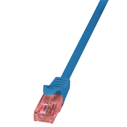 Patch Cable Cat.6 U/UTP BC blue, 1,50m PrimeLine – LogiLink
