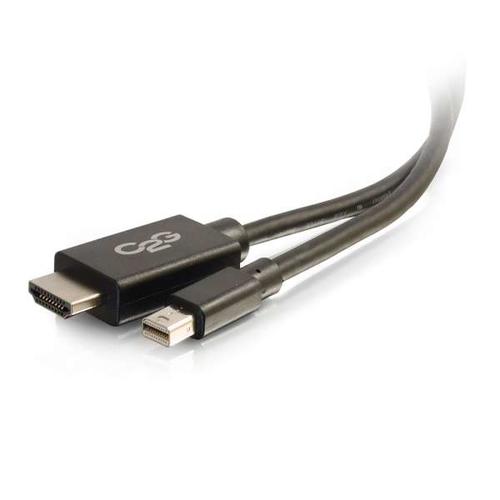 1.8m Mini DisplayPort Male to HDMI Male Adapter Cable Black – Legrand