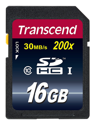 16GB SDHCCARD, BLUE – Transcend Information UK LTD