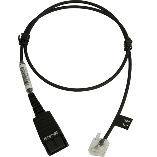 Jabra QD cord RJ45 plug for Siemens OS – GN
