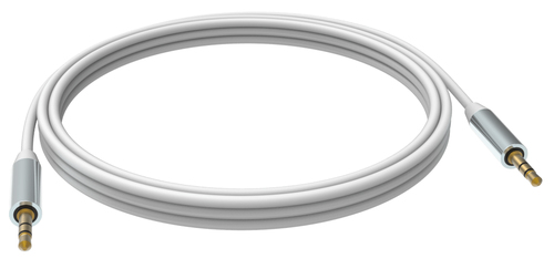 VISION Professional installation-grade stereo mini jack cable - LIFETIME WARRANTY - gold plated connectors - double-insulated with aluminium foil - tinned copper spiral shielding - mini jack (M) to mini jack (M) - outer diameter 3.0 mm - 26 AWG - 10 m - w – Vision