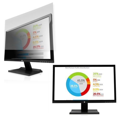V7 PRIVACY FILTER 24IN 16:10 MONITOR SIZE 20.42 X 12.77 – V7