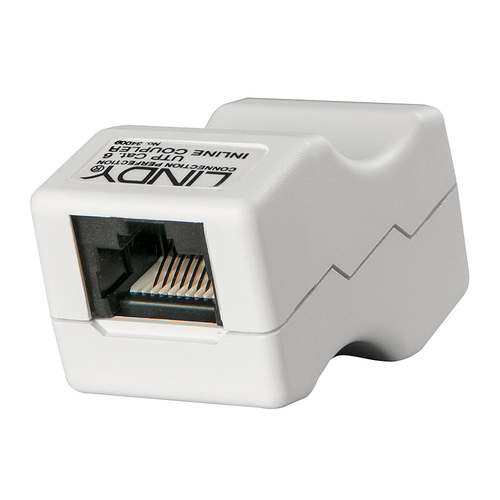 RJ-45 CAT6 IN LINE COUPLER RJ45 / RJ45 UNSHIELDED – Lindy