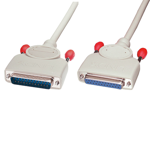2M SERIAL CABLE 25WAY F / 25WAY M – Lindy