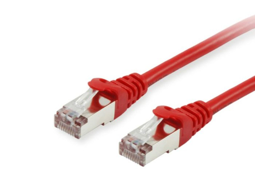 Equip 606500 Cat6A S/FTP Patch Cable; 0.15m; Red – Digital Data Communications