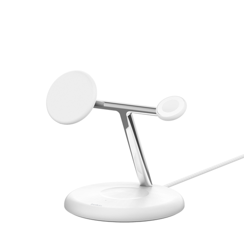 PRO 3IN1 15W MAG CHARGING STAND WHT – Belkin Components