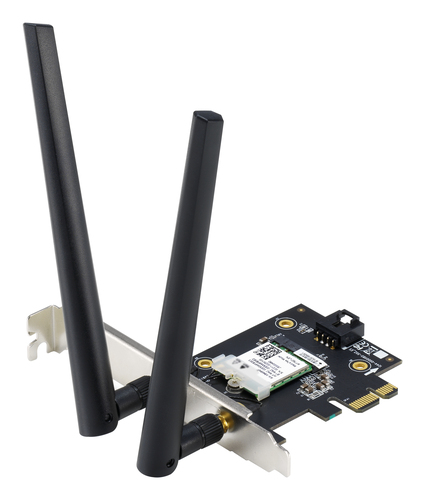 ASUS (PCIE-AX1800) AX1800 (2.4G+5G) Dual Band WiFi 6 PCIEX Adapter Bluetooth 5.2 OFDMA MU-MIMO – ASUSTeK COMPUTER