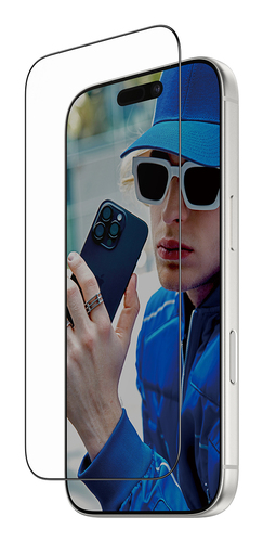 SCREEN PROTECTOR W. BLACK FRAME IPHONE 17 PRO ULTRA-WIDE FIT W. – PanzerGlass