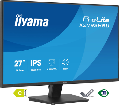 27IN ULTRA THIN IPS PANEL 1920X1080 120HZ 1MS 350 CD/M 150 – Iiyama