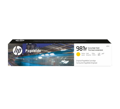 INK CARTRIDGE 981Y YELLOW EXTRA HIGH YIELD – HP Inc