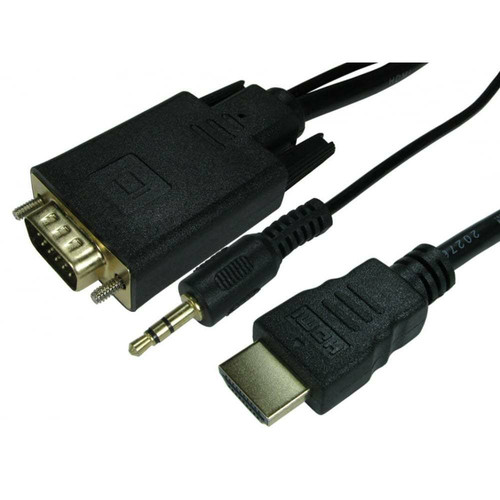 Cables Direct HDMI/Mini-phone/VGA Video Cable for Video Device, – Cables Direct