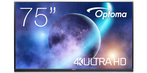 5752RK+ 75IN INTERACT DISPLAY IFP UHD 4K 400CD/M2 5000:1 6MS – Optoma Technology