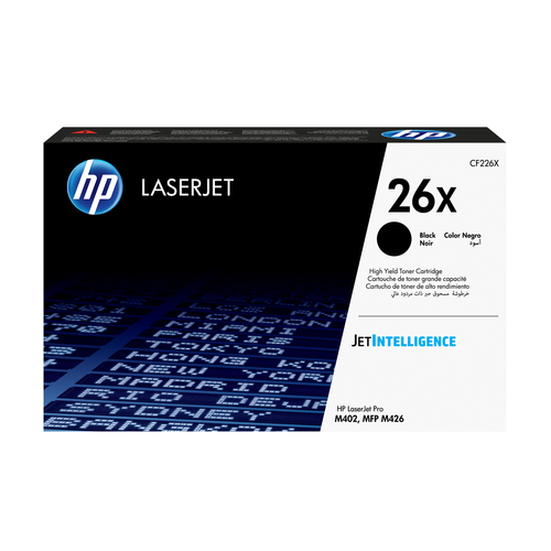 TONER CARTRIDGE 26X BLACK – HP Inc