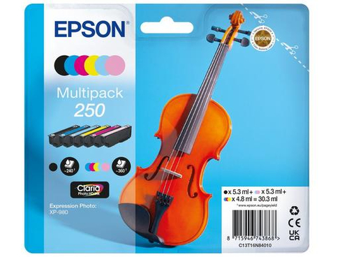 MULTIPACK 6-COLOURS 250 INK – Epson