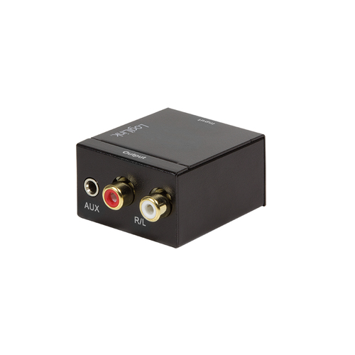 Audio Converter, Digital to Analog 3.5mm/SPDIF/COAX – LogiLink
