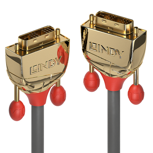 20M DVI-D SINGLE LINK CABLE GOLD LE – Lindy