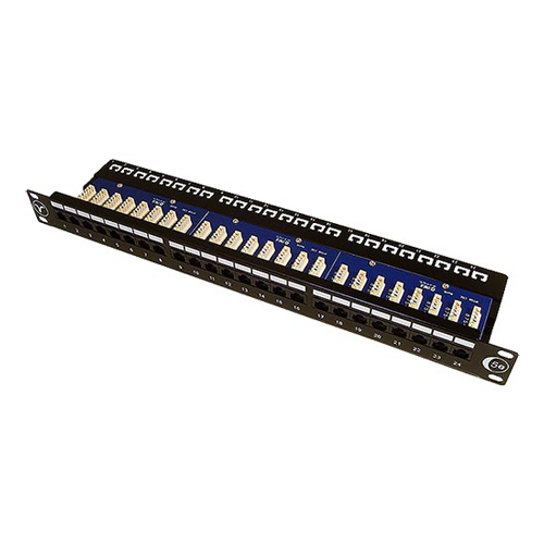 24 Port Cat5e UTP 1u Easypunch Patch Panel – Cablenet