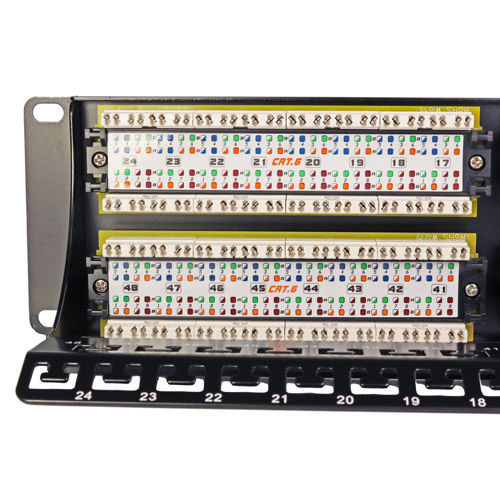 48 Port Cat6 UTP 2u Patch Panel – Cablenet