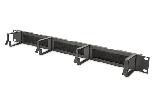 CABLE MANAGEMENT PANEL 19IN 1U BRUSH EN – Assmann Electronics