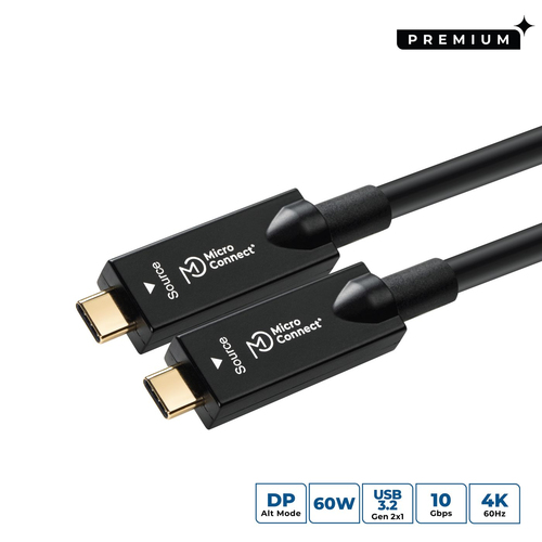 Premium USB-C Hybrid Cable 10m – MicroConnect