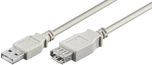 USB2.0 EXTENSION A-A 0,1M M-F – MicroConnect