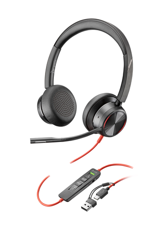 Poly BW 8225 Stereo USB-C HS +USB-C/A – HP Inc