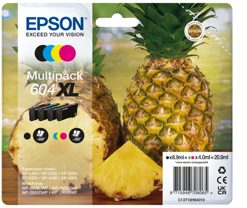 MULTI 4COLOURS 604XL INK – Epson
