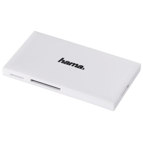 Hama 181017 USB 3.0 Multi-Card Reader, SD/microSD/CF/MS, white – Hama
