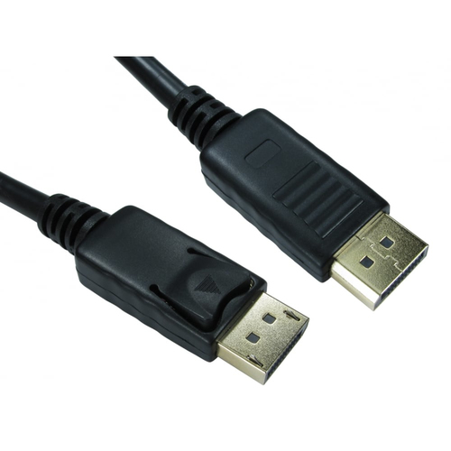 7M DISPLAY PORT BLACK MM LOCKING – Cables Direct
