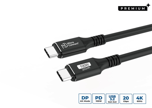 Premium USB-C cable 2m – MicroConnect