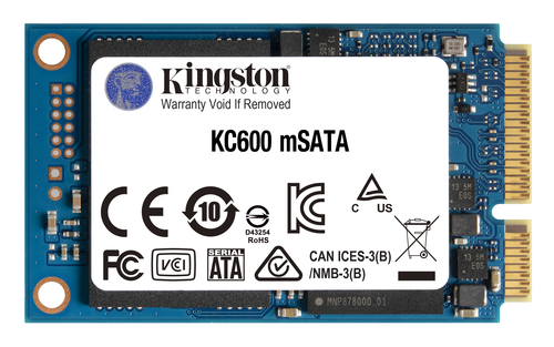 256GB KC600MS SATA3 MSATA SSD ONLY DRIVE – Kingston Technology