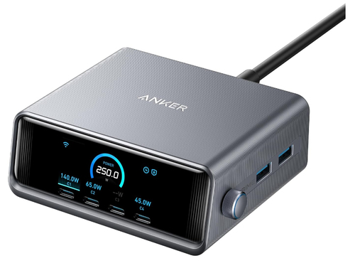 Anker Prime Charger (250W 6 Ports GaNPrime) – Anker