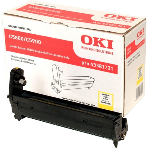Yellow Image Drum for C5800 C5900. 20000 pages – OKI