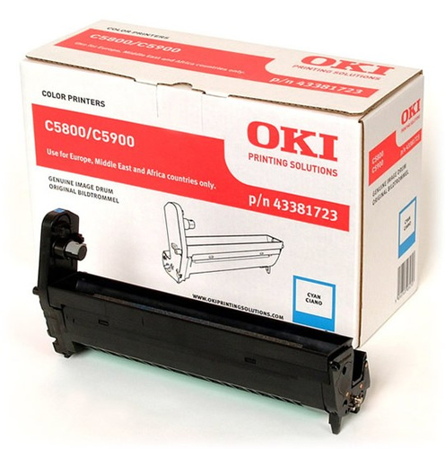 Cyan Image Drum for C5800 C5900. 20000 pages – OKI