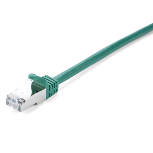 CAT6 ETHERNET GREEN STP 3M RJ45 100 COPPER SNAGLESS – V7