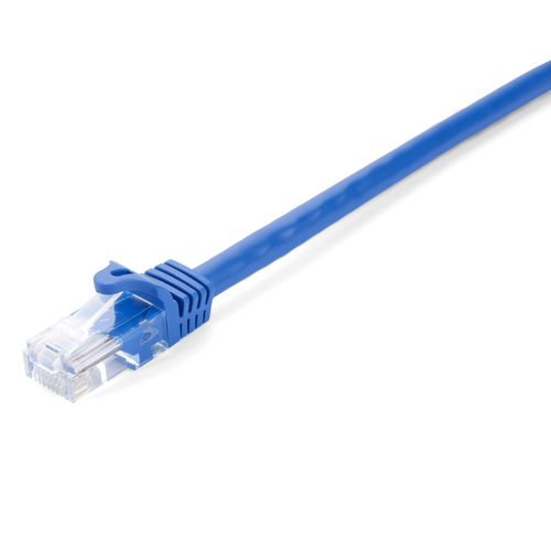 CAT6 ETHERNET BLUE UTP 3M RJ45 100 COPPER SNAGLESS – V7