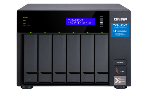 QNAP TVS-672XT-i3-8G/48TB-IW NAS – Qnap