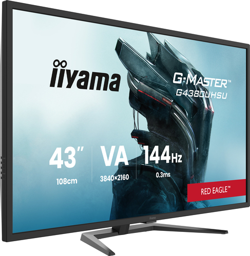 G4380UHSU-B2 42.5IN 3840X2160 0.3MS 16:9 4000:1 HDMI/DP/USB – Iiyama