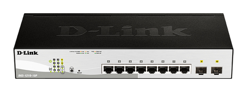 10-Port Gigabit Smart Managed Switch including 2x SFP ports – D-Link Systems