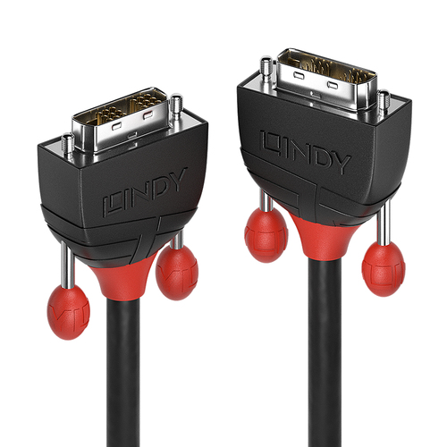 1M DVI-D SINGLE LINK CBL BLACK LE – Lindy
