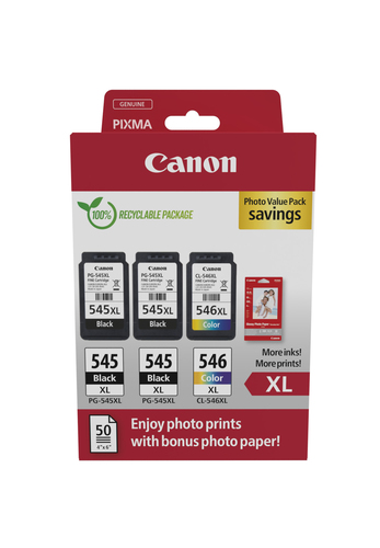 CANON PG-545XLx2/CL-546XL PVP INK – Canon